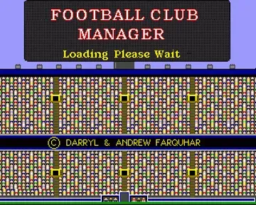 Football Club Manager